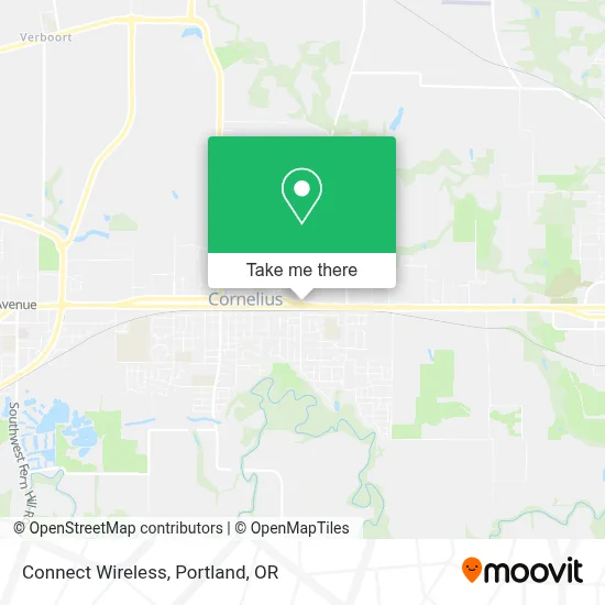 Connect Wireless map