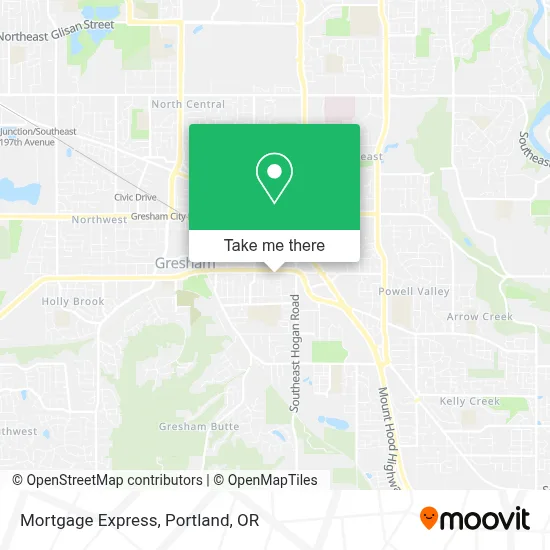 Mortgage Express map
