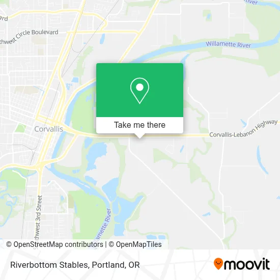 Riverbottom Stables map