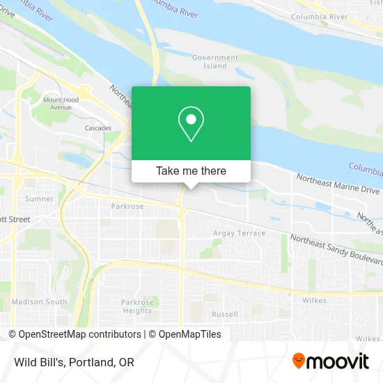 Wild Bill's map