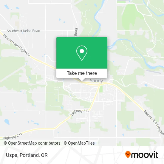 Usps map
