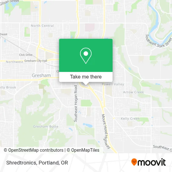 Shredtronics map