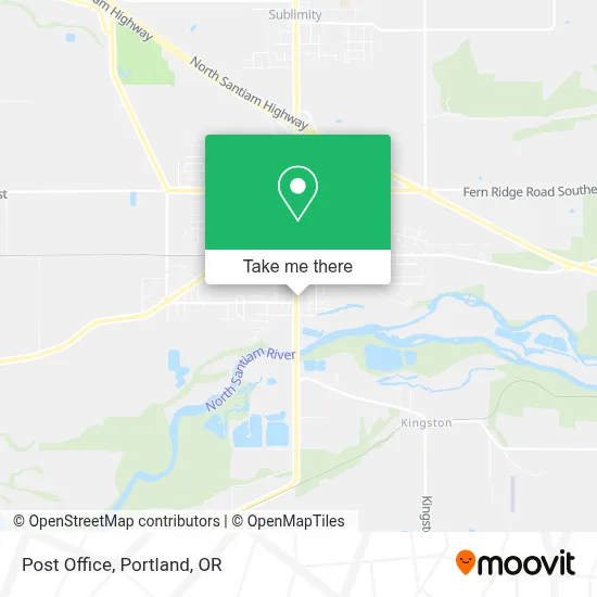 Post Office map