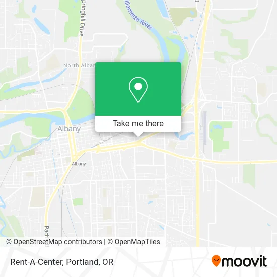 Rent-A-Center map