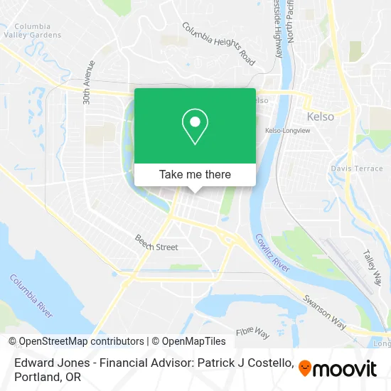 Edward Jones - Financial Advisor: Patrick J Costello map