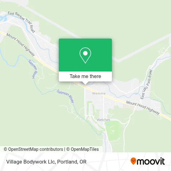 Village Bodywork Llc map