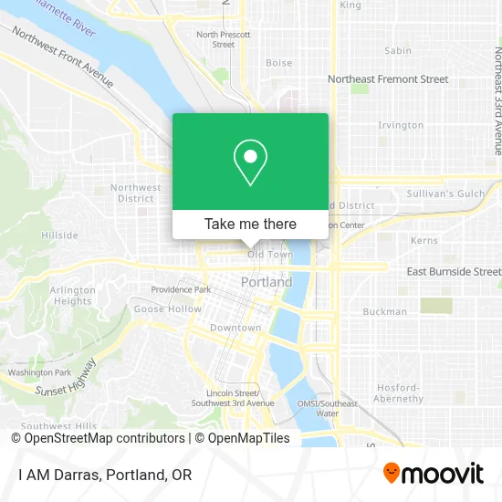 I AM Darras map