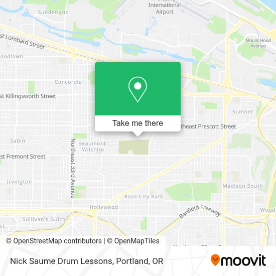 Nick Saume Drum Lessons map