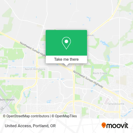 United Access map