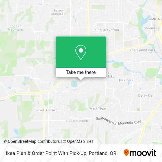 Ikea Plan & Order Point With Pick-Up map