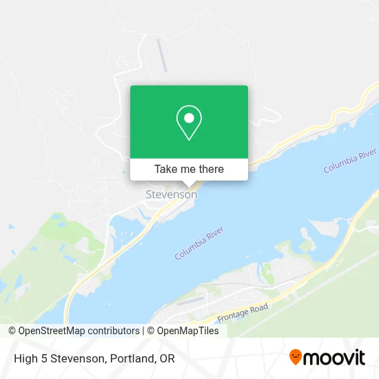 High 5 Stevenson map