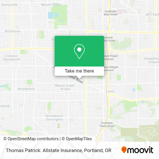 Thomas Patrick: Allstate Insurance map