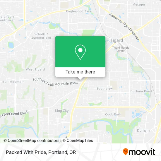 Packed With Pride map