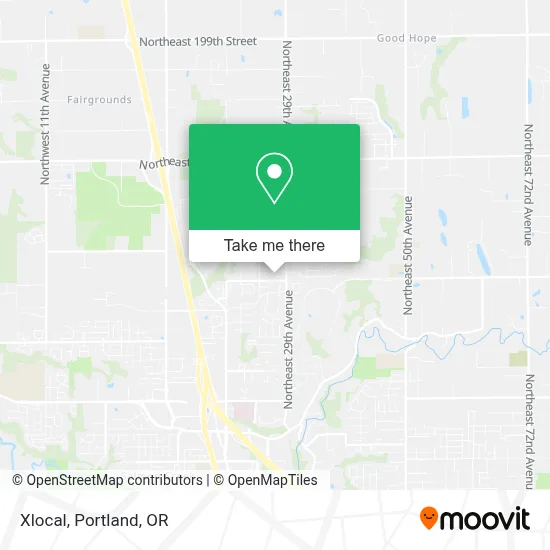 Xlocal map