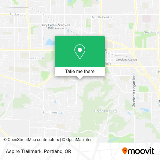 Aspire Trailmark map