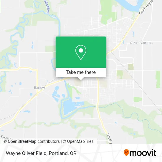 Wayne Oliver Field map