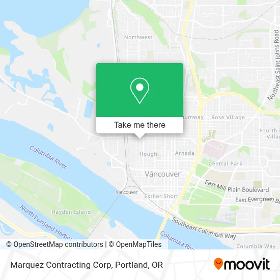 Marquez Contracting Corp map