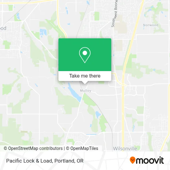 Pacific Lock & Load map