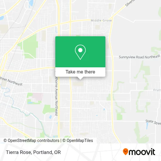 Tierra Rose map