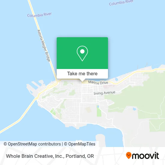 Whole Brain Creative, Inc. map