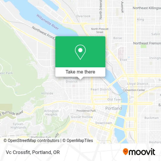 Vc Crossfit map