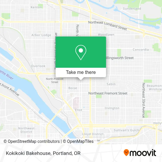 Kokikoki Bakehouse map