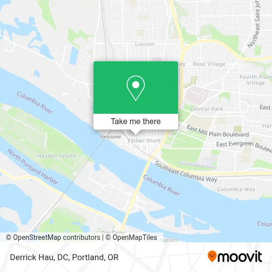 Derrick Hau, DC map