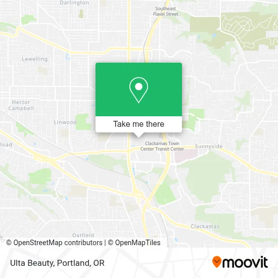 Ulta Beauty map