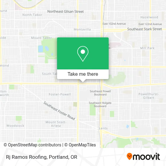 Rj Ramos Roofing map
