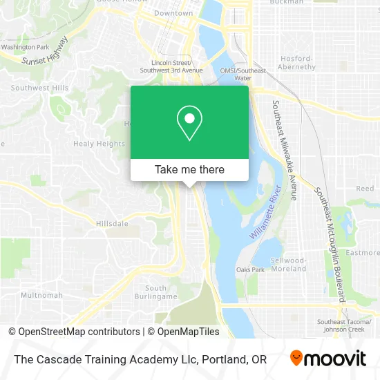 The Cascade Training Academy Llc map