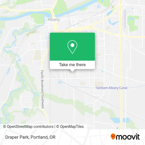Draper Park map