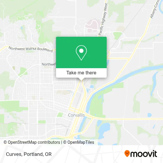 Curves map