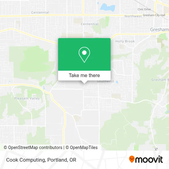 Cook Computing map
