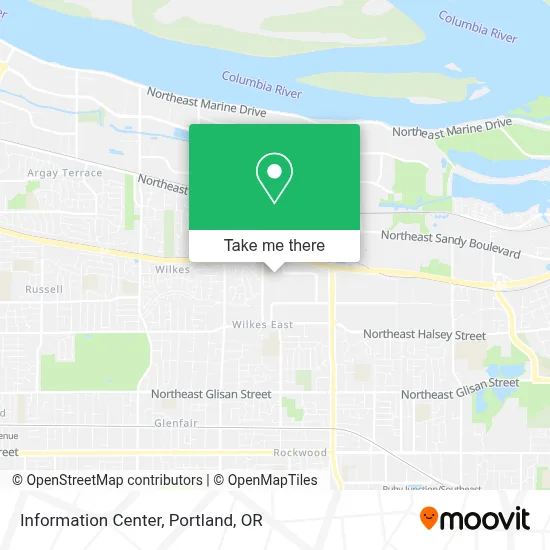 Information Center map