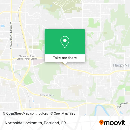 Northside Locksmith map
