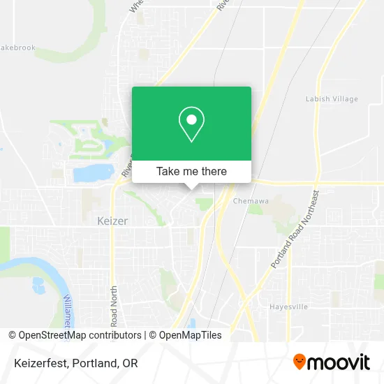 Keizerfest map