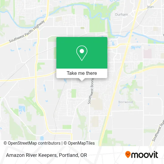 Amazon River Keepers map