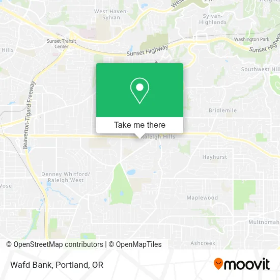 Wafd Bank map