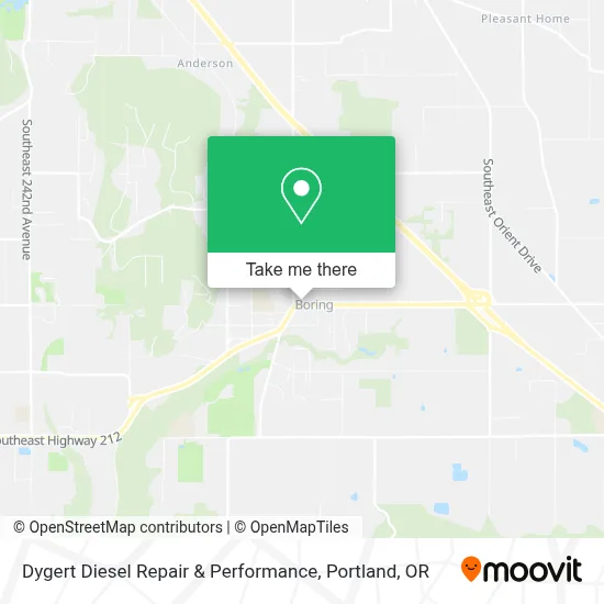 Dygert Diesel Repair & Performance map