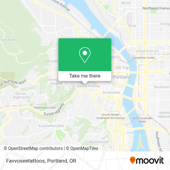 Favvoseetattoos map