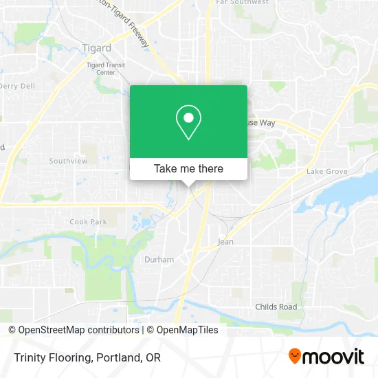 Trinity Flooring map