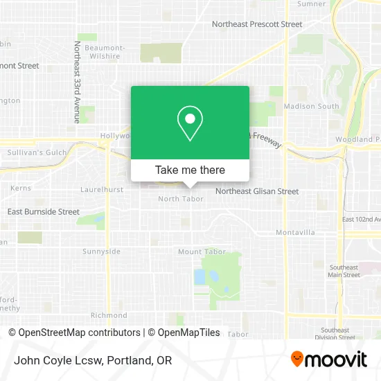 John Coyle Lcsw map