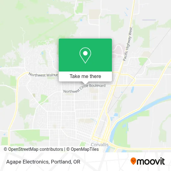 Agape Electronics map