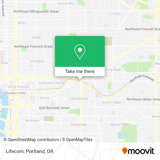 Lifecom map
