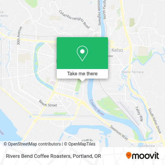 Rivers Bend Coffee Roasters map
