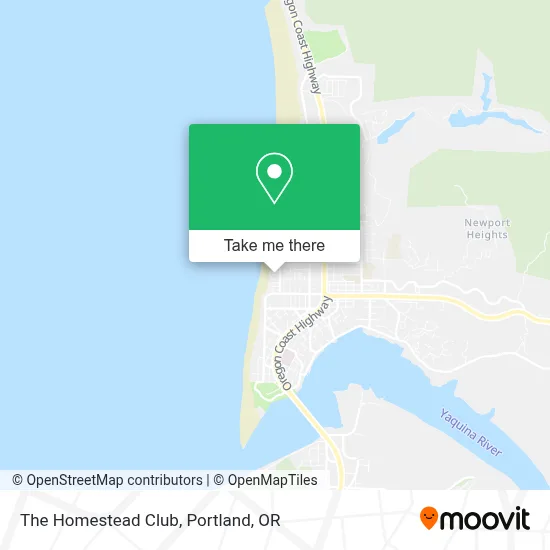 The Homestead Club map