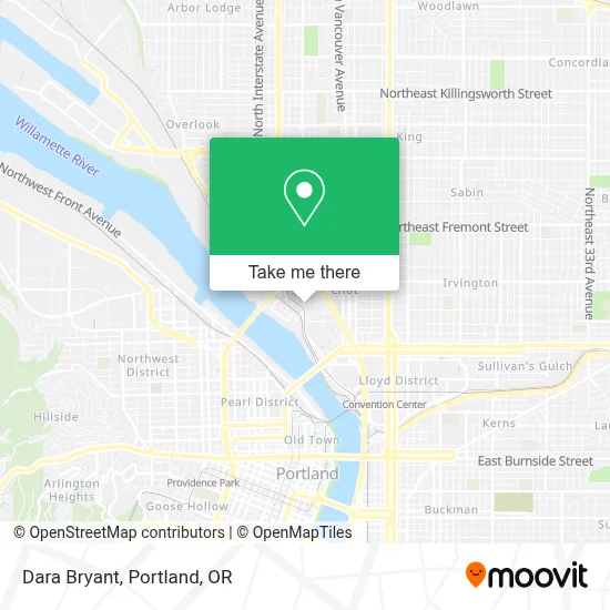 Dara Bryant map