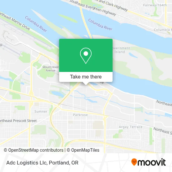 Adc Logistics Llc map