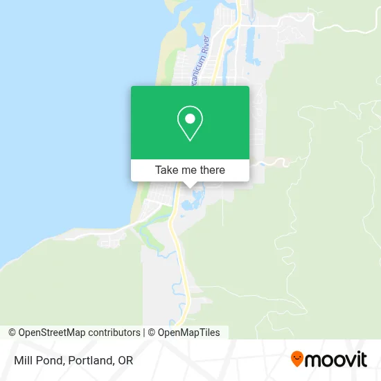 Mill Pond map