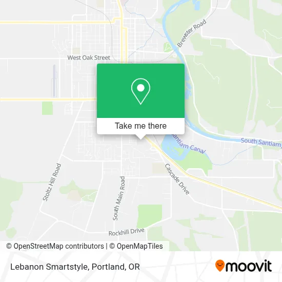 Lebanon Smartstyle map